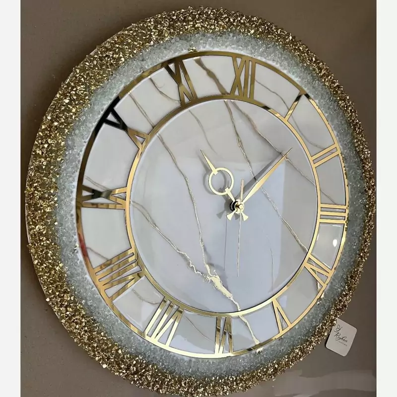 ساعت دیواری رزینی دستساز