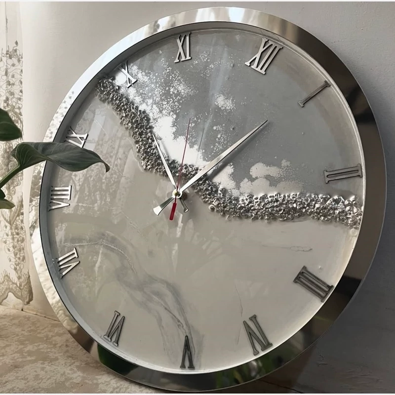 ساعت دیواری رزینی مدرن